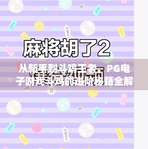 从新手到斗鸡王者，PG电子游戏斗鸡的进阶秘籍全解析,pg电子游戏斗鸡：如何成为顶尖斗鸡大师