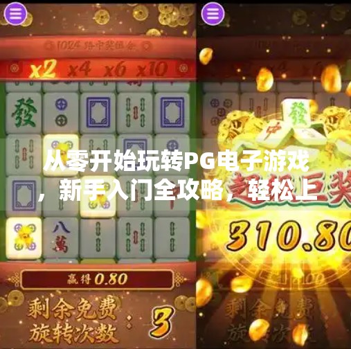 从零开始玩转PG电子游戏，新手入门全攻略，轻松上手不踩坑！PG电子游戏怎么用？从零开始学会玩游戏